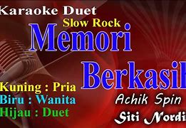 Memori Berkasih Karaoke Nada Wanita